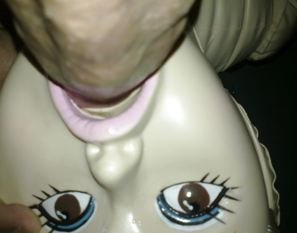 Facefucking my blowup doll #23661598