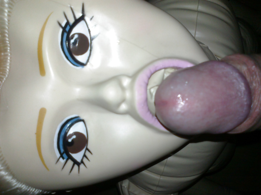 Facefucking my blowup doll #23661650