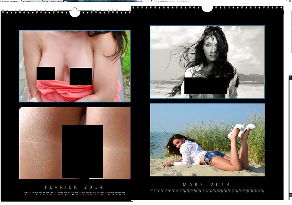 Slut sells calendar on ebay ''missgml'' upskirt pantyhose #25420801