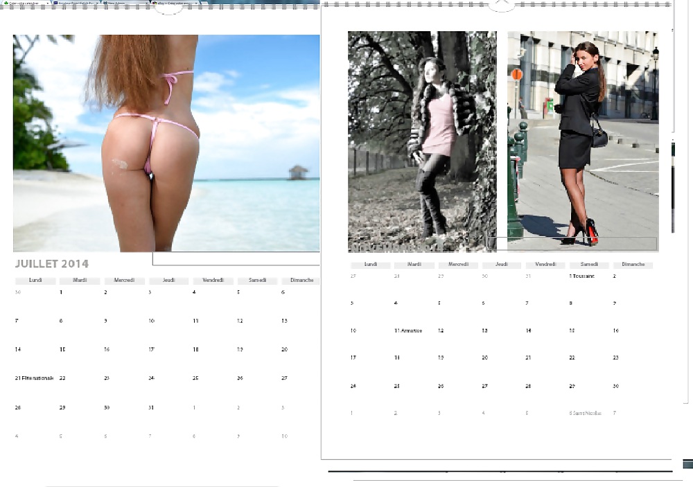 Slut sells calendar on ebay ''missgml'' upskirt pantyhose #25420835