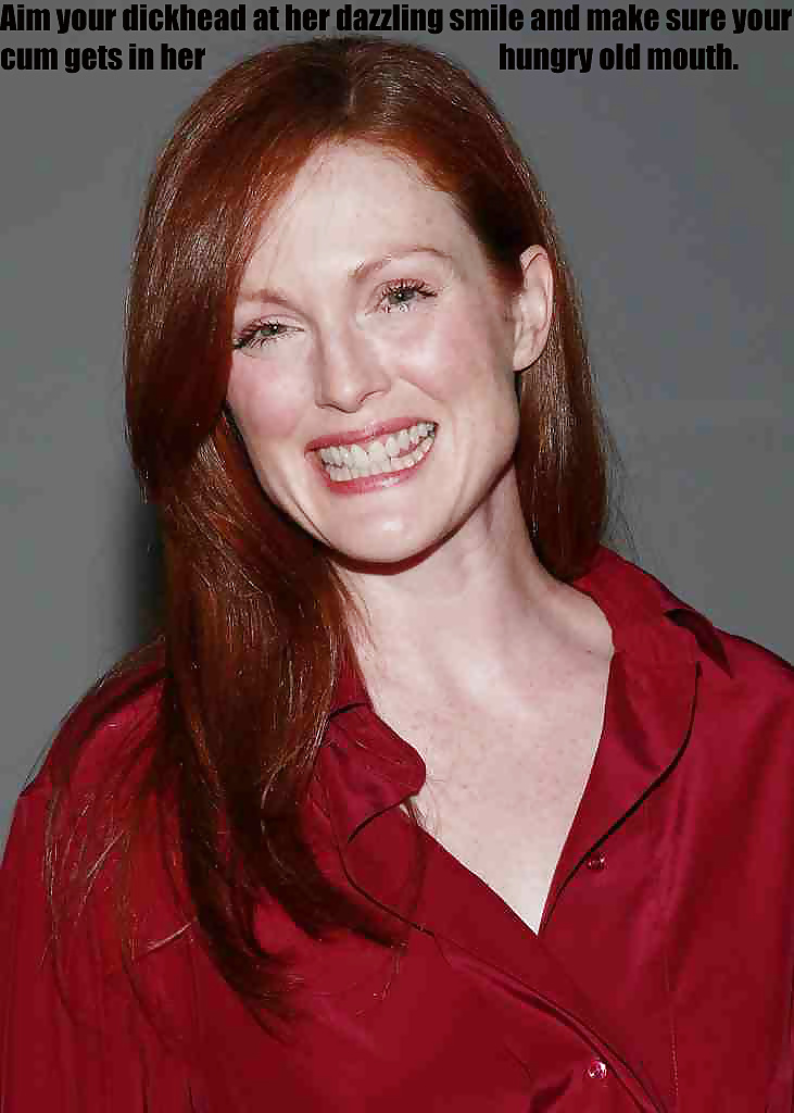 Julianne Moore's Face = Cum Target #35048347