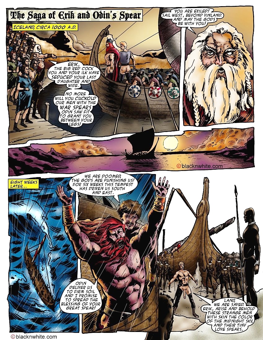 Cock Vikings (Interracial Comic) #26066703