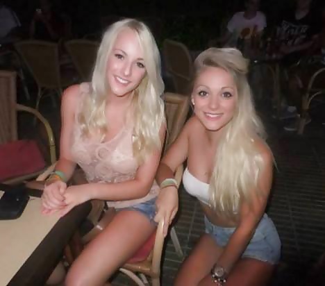 2 Hot Blondes Filles Uk Privé Holidas Grec Pics #38628577