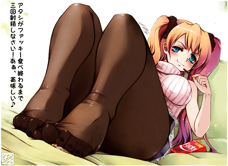 Hentai Anime Manga Nylon Stockings Feet #31207977