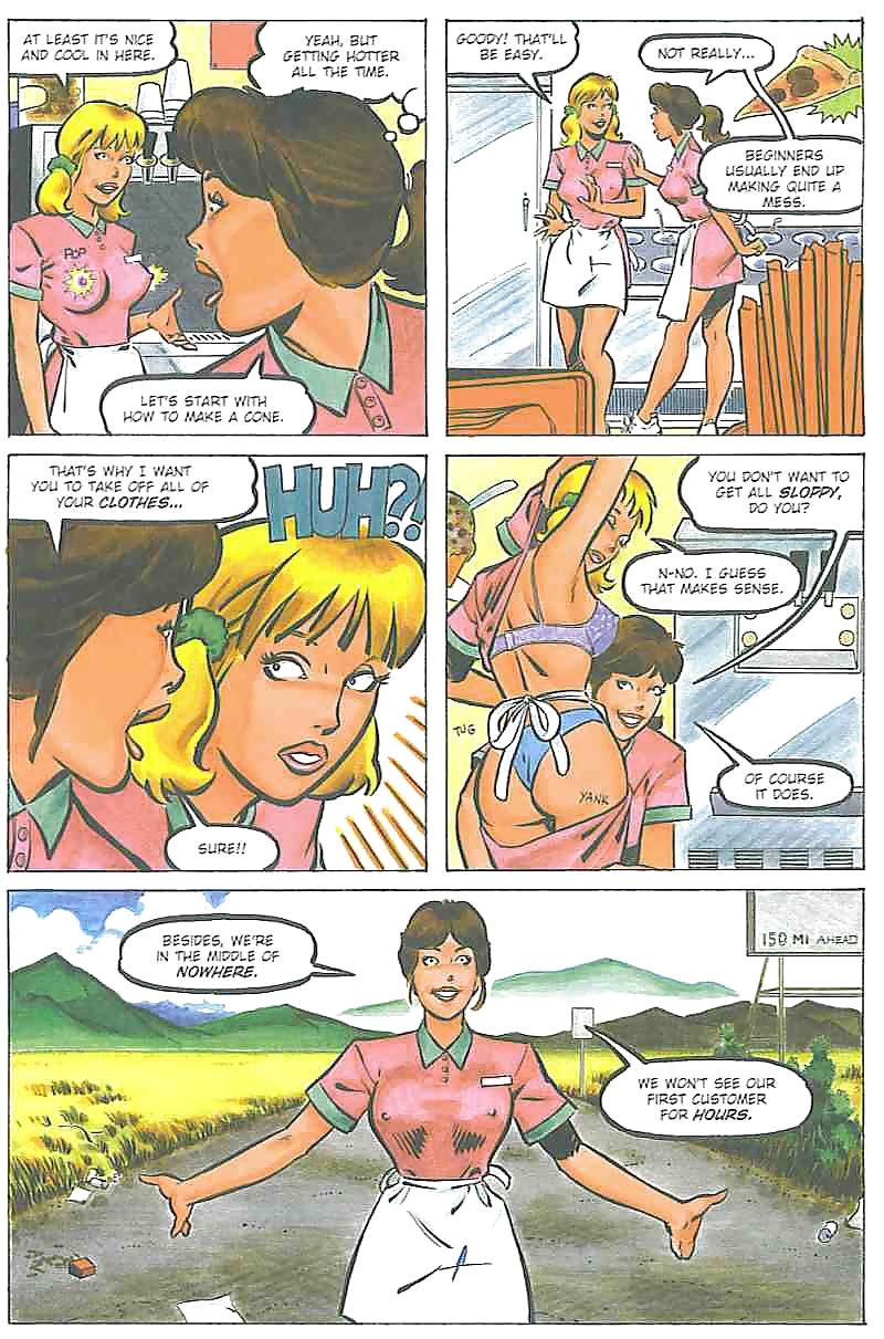 (fumetti lesbici) giovani al gioco
 #39011922