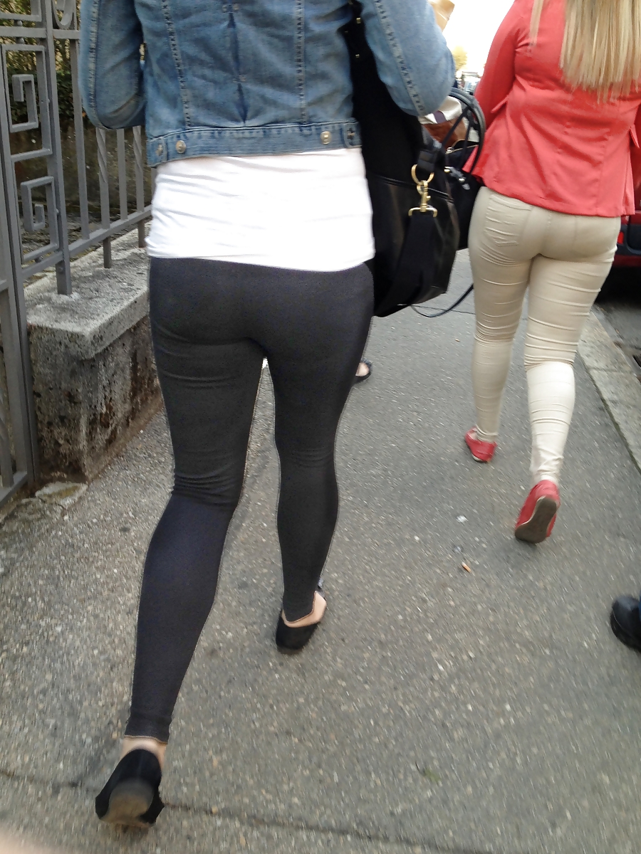 Offen Teenager Leggings - Ass Straße 1 #26036829