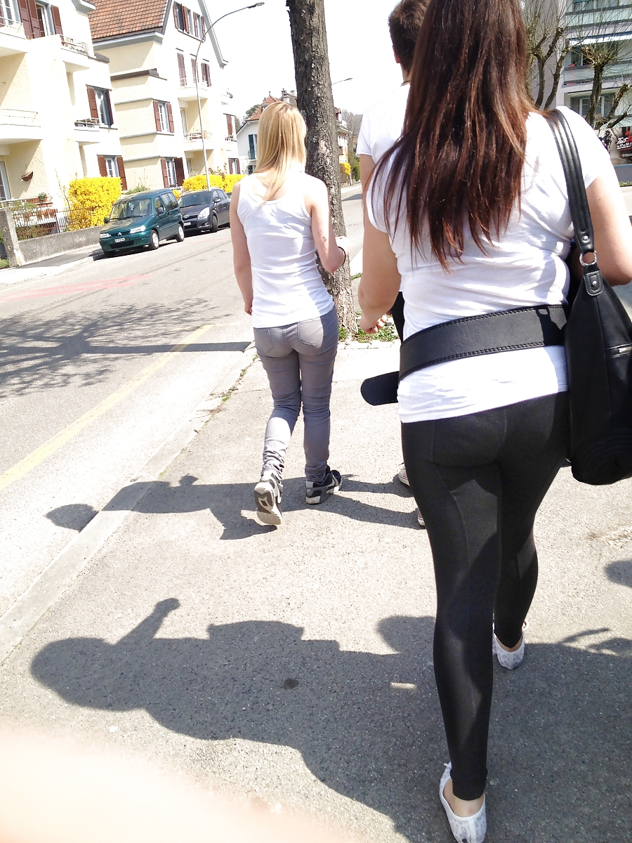 Offen Teenager Leggings - Ass Straße 1 #26036850