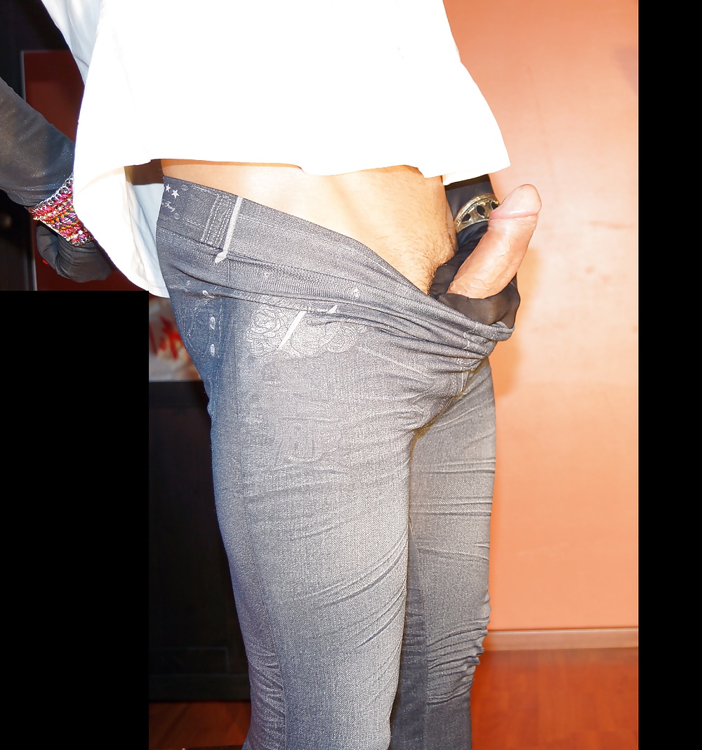 Gurl In Engen Jeans Legging! Hahn & Cum #27597853