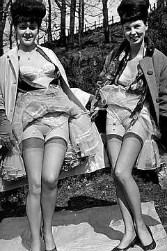 イギリス人女性の楽しいポージング 1960年代
 #40831061