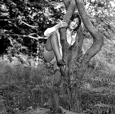 English ladies fun posing 1960s #40831111
