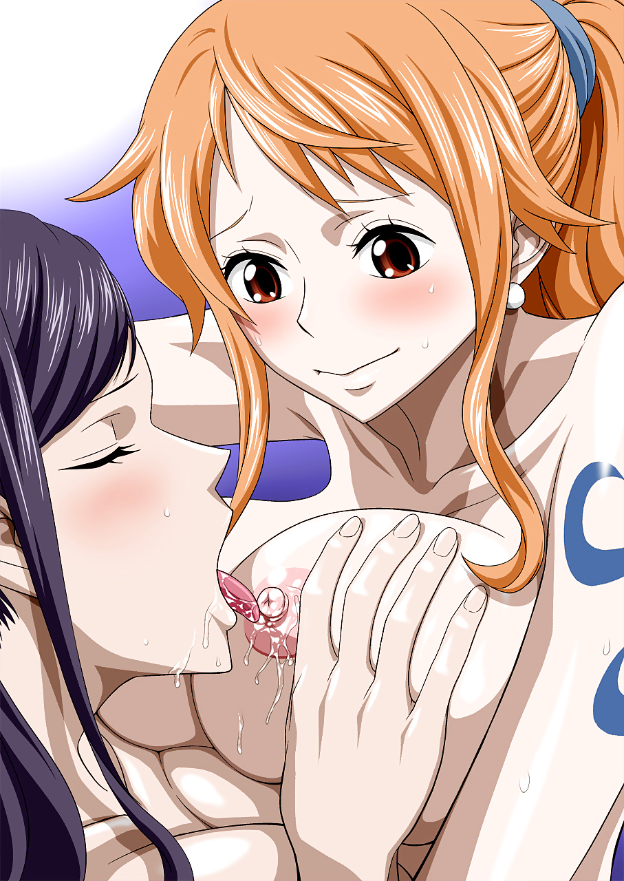 Nami & Nico Robin lesbian fun (One Piece) #30956030