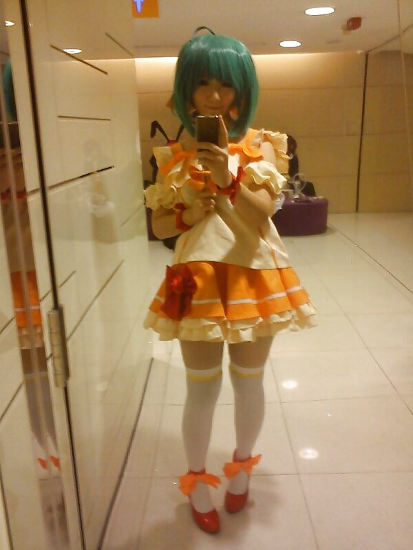 Cute Hong Kong Teenage Cosplayer Selfie #31461744