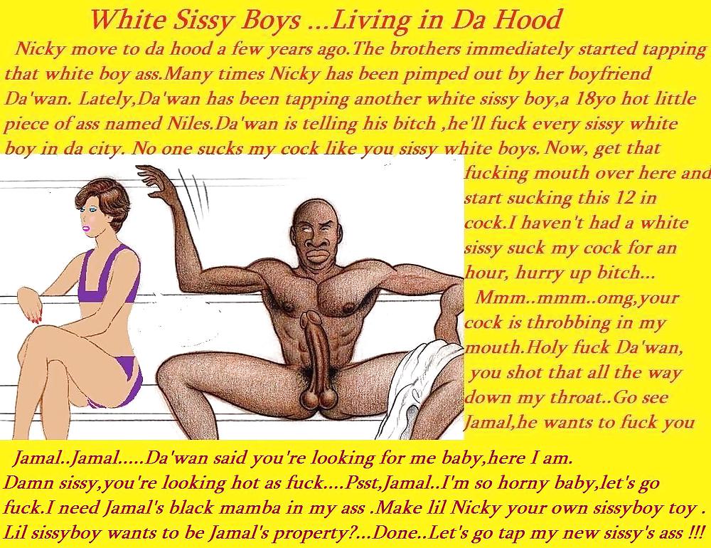 Interracial Bildunterschriften: Ausbildung Der Bbc Ihre Sissy 6 #37251994