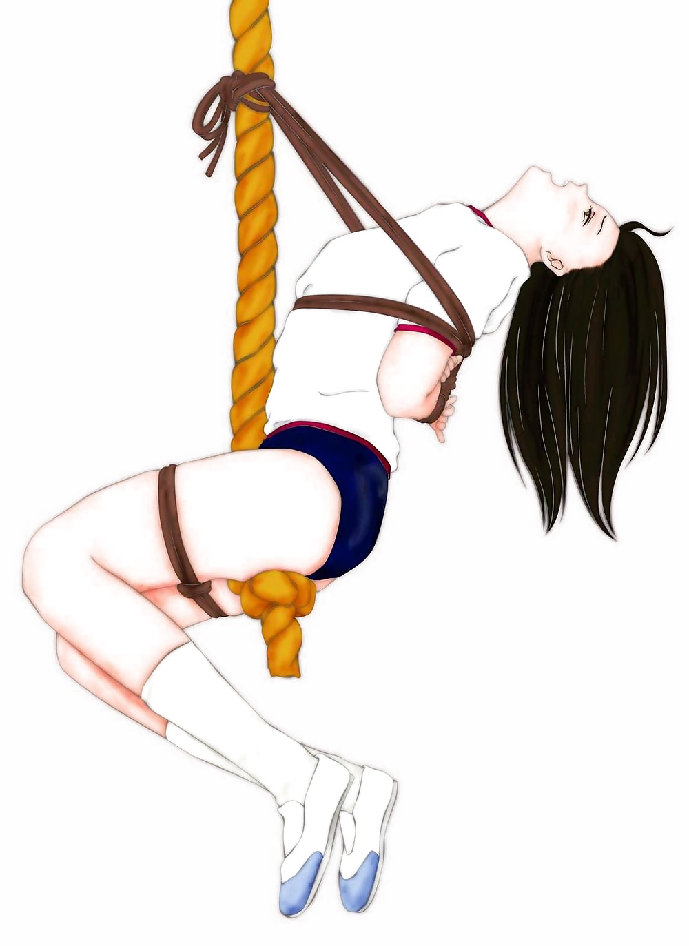 Dibujado golpes - tetas toon: colgando alrededor de
 #30617794