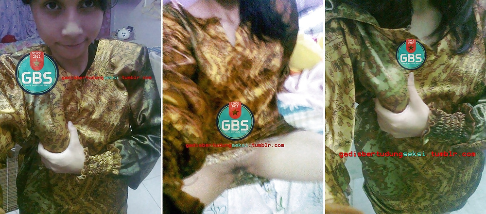 Malay awek baju kurung oren #28322788