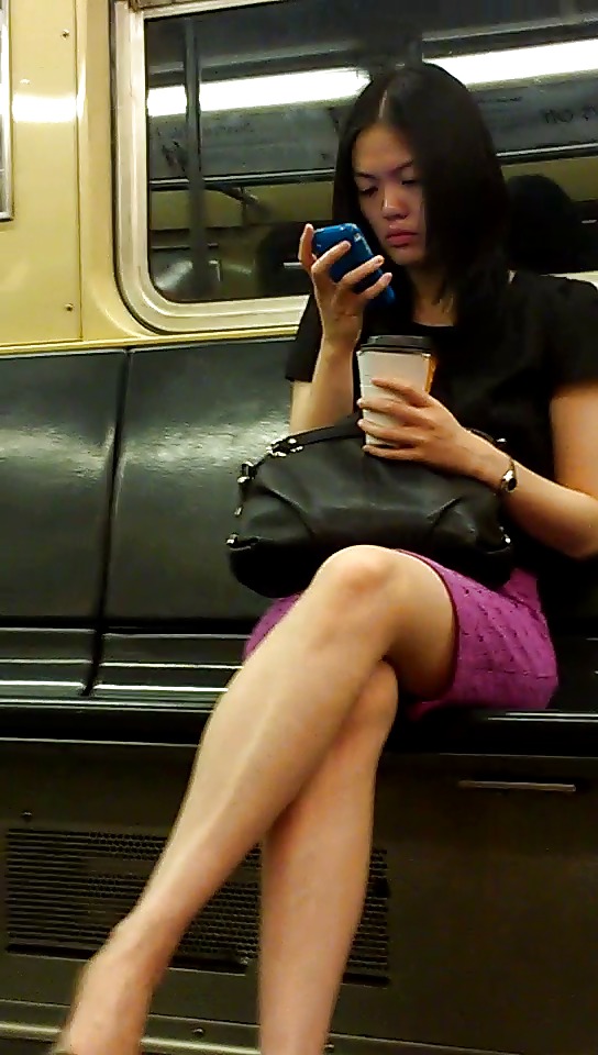 New York Subway Girls Asian #22881410