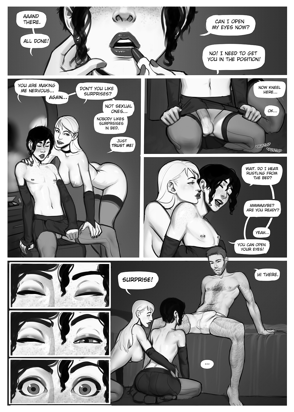 Very sexy trap bi comic i found on the net. #26568036