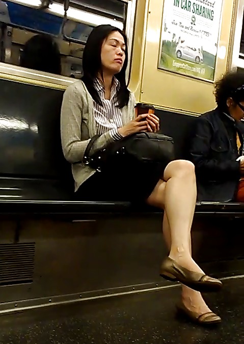 Neue U-Bahn-Mädchen Asiatisches Mädchen Deja-vu #37063114