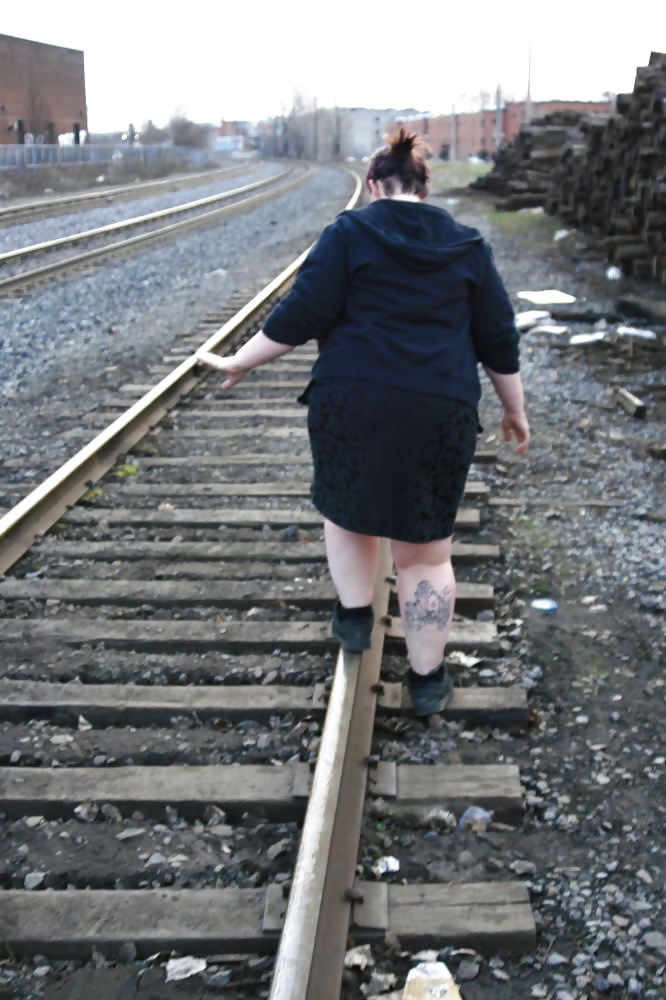 BBW on the railroad #31670722