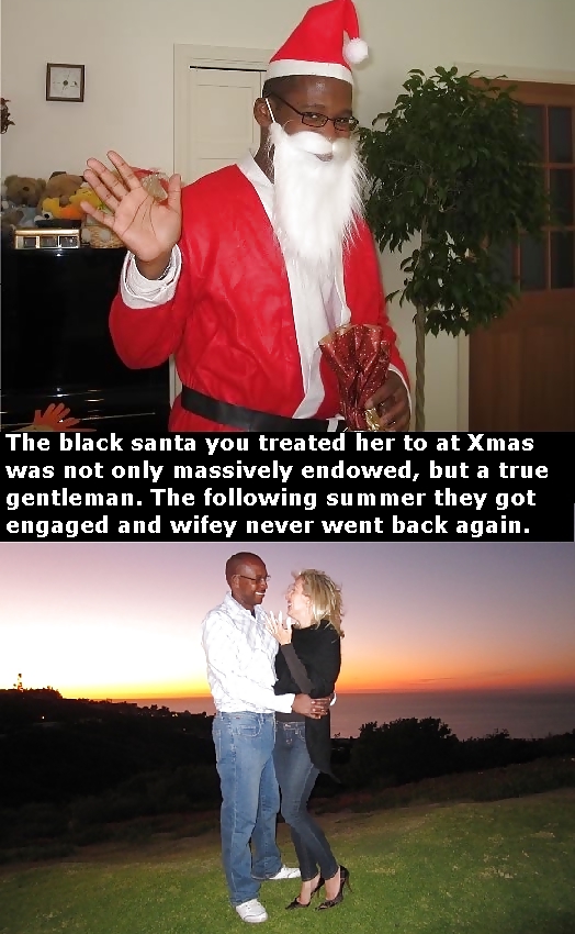 Winterracial - Weiße Frauen Bekommen Schwarzen Schwanz Für Weihnachten #25215879