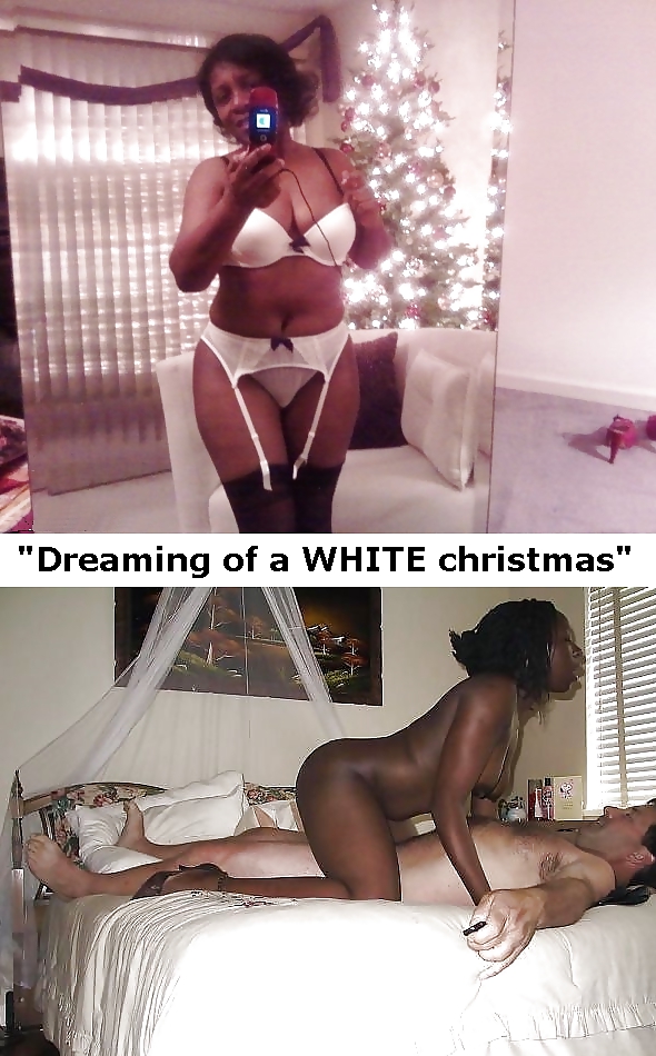 Winterracial - mogli bianche che ottengono il cazzo nero per Natale
 #25215886