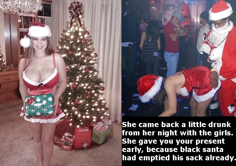 Winterracial - White Wives Getting Black Cock for Christmas #25215902