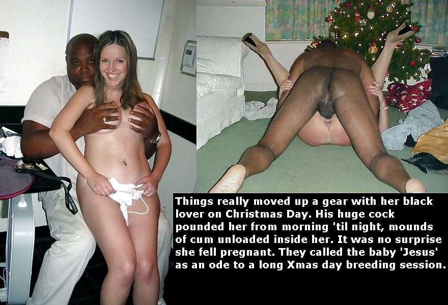 Winterracial - White Wives Getting Black Cock for Christmas #25215916