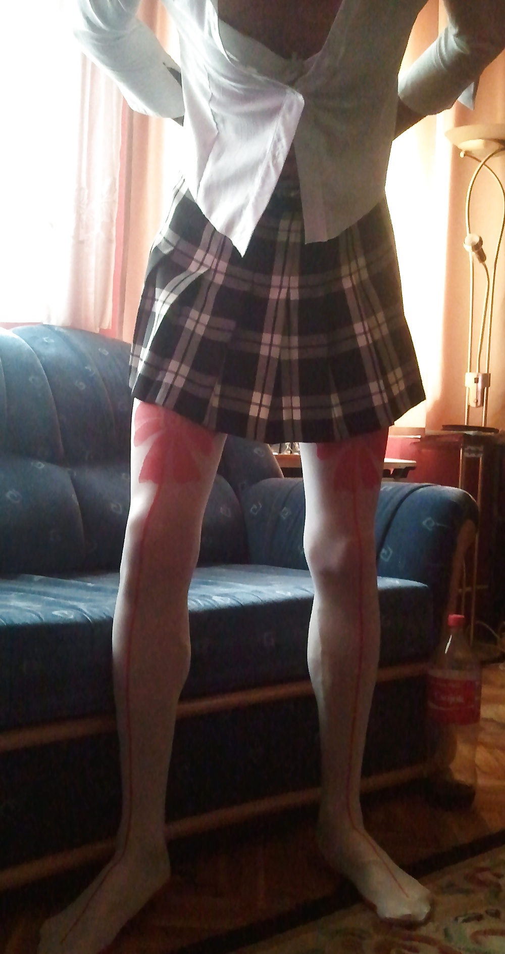 Skirt thong and stockings. #23232377