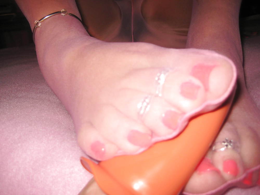 Sexy Nylon Füße Zehen #33541868