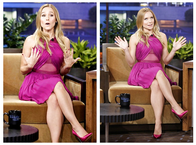 Kristen Bell - Regardant Putain Sexy Sur Les Talk-shows #38838246