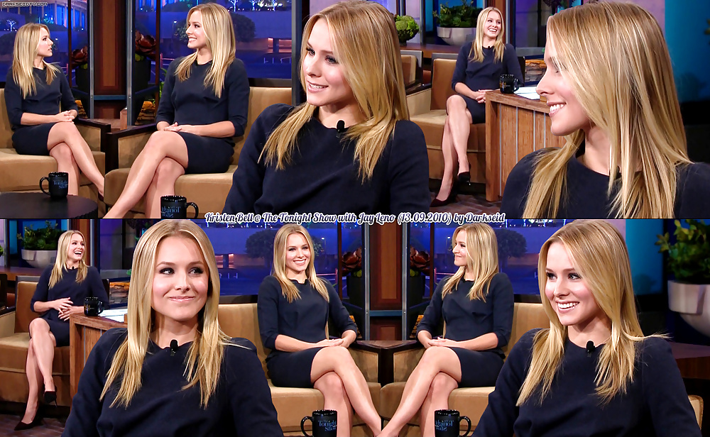 Kristen bell - guardando cazzo sexy su talk show
 #38838608