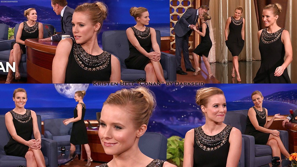 Kristen bell - guardando cazzo sexy su talk show
 #38838664