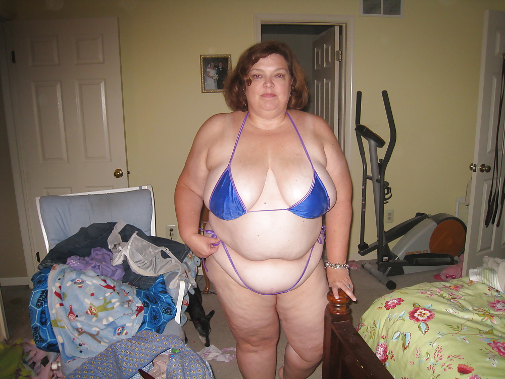 Bbw Frau Schlampe Bikini #30884096