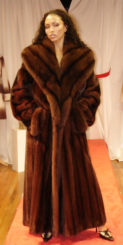 幻想的なセーブルの毛皮のコート
 #31838100