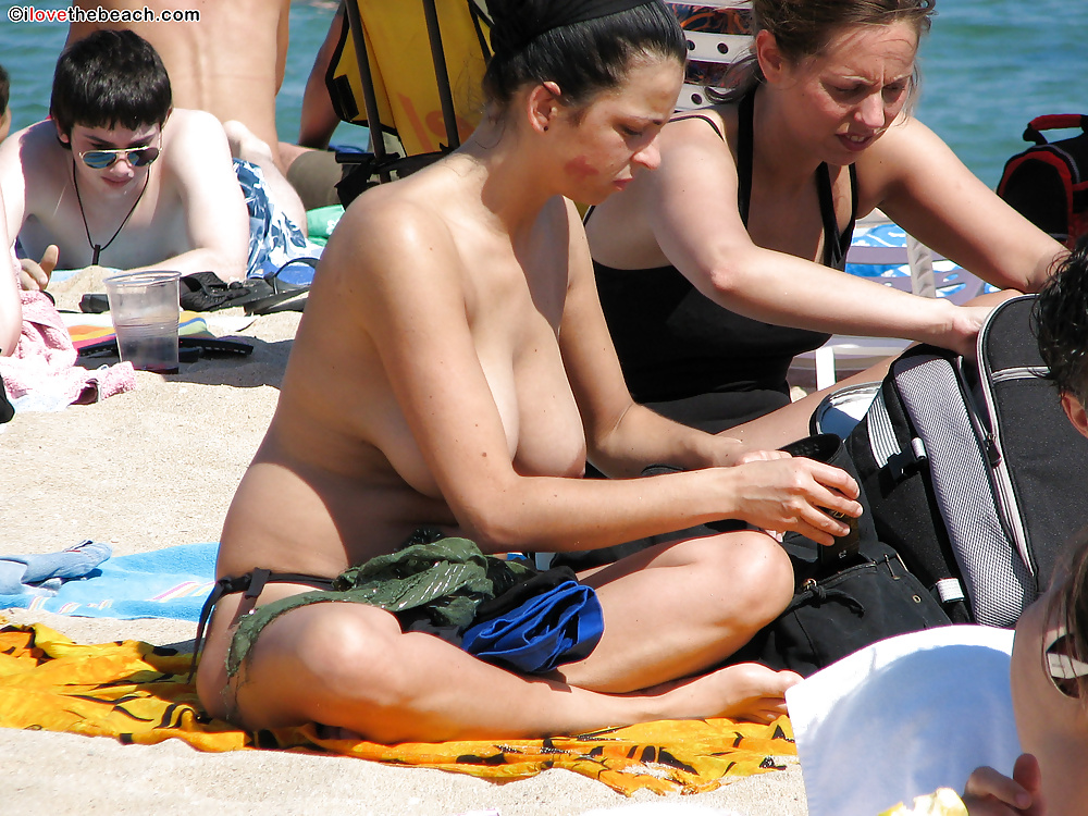 La mia ragazza amatoriale preferita busty sulla spiaggia (part.4) 
 #38648895