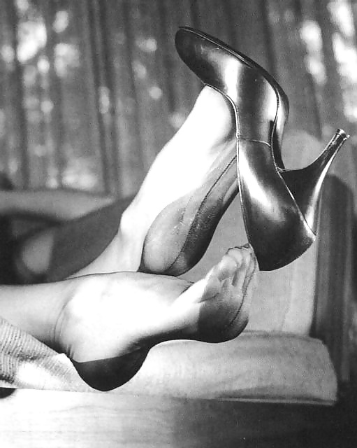 Ladies feet fully fashioned nylons #40626961