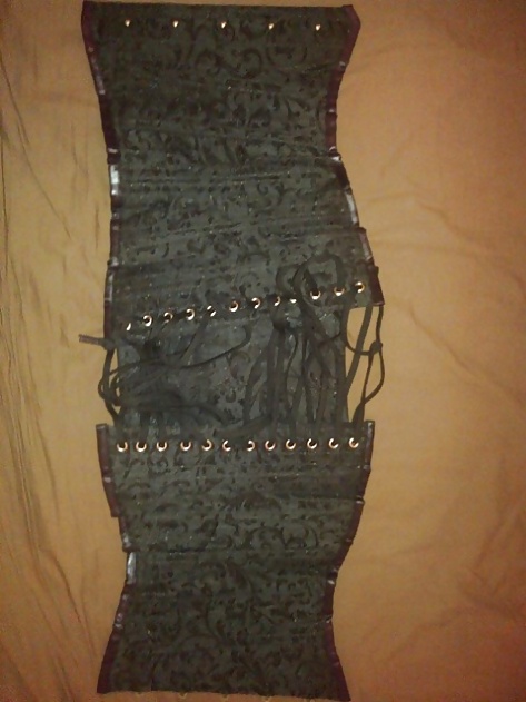 Corsetted and plugged sissy #25757295