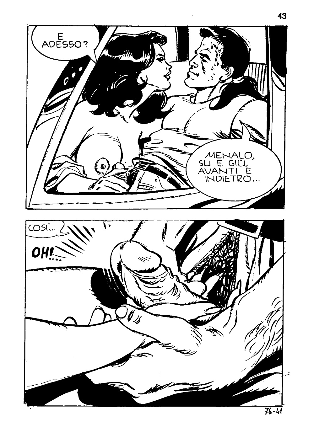Old Italian Porno Comics - Vecchio fumetto porno italiano #39421270