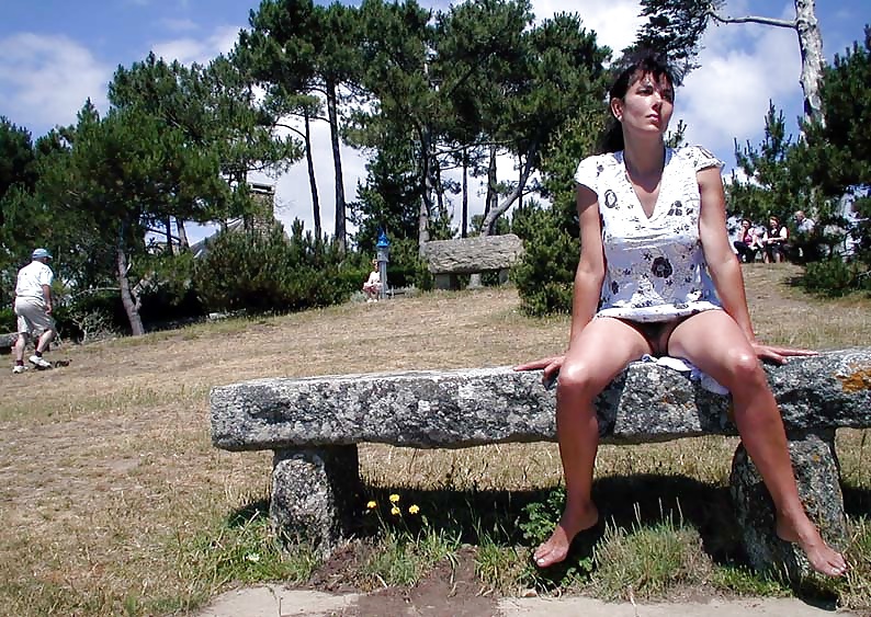 Französisch Nadine Auf Einem Strand Der Bretagne 2003 Blinkt #24663791