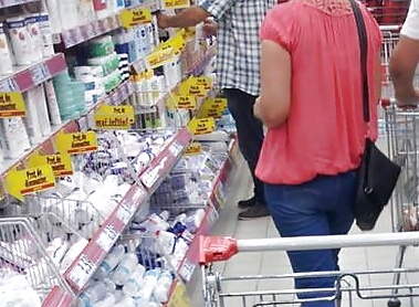 Sexy ass girl supermarket romanian #36232435