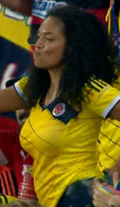 Busty Columbian milf dancing at World Cup 14 game #31054297