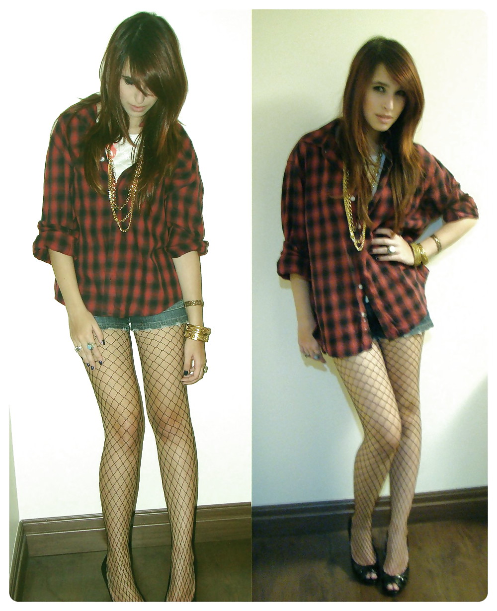 Hot teen redhead hipster en mallas pantyhose
 #25309417