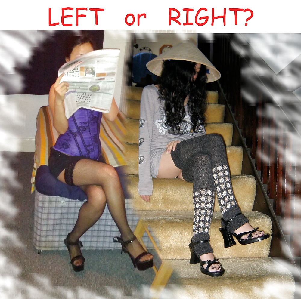 Wife Competition 002 - left or right?  #34140758