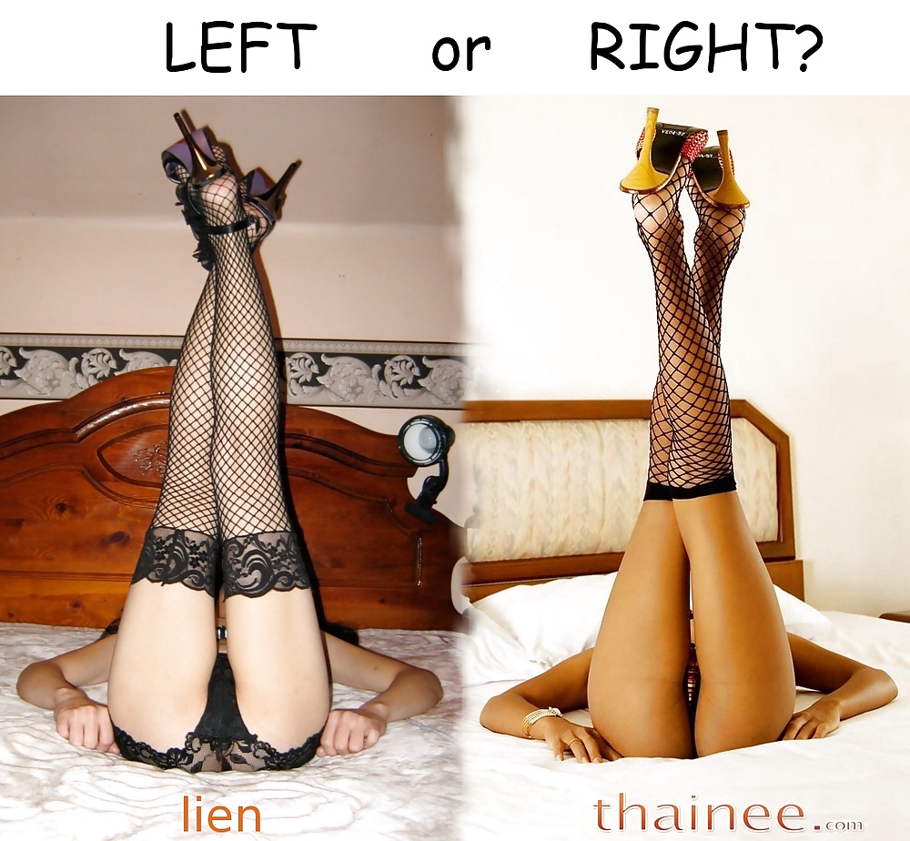 Wife Competition 002 - left or right?  #34140781