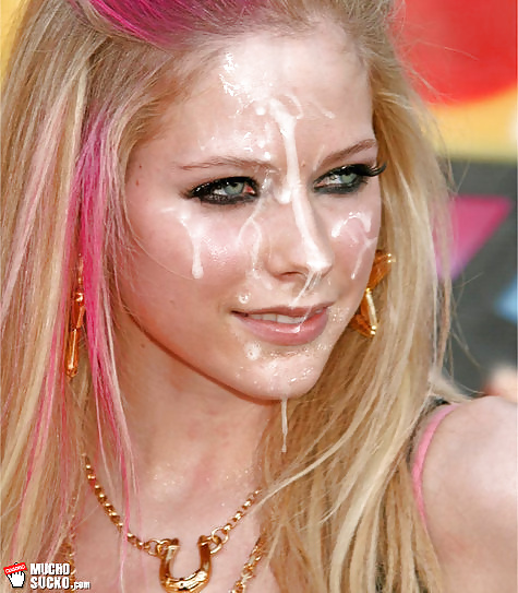 Avril Lavigne cumshots & bukkake Part 2 #27411546