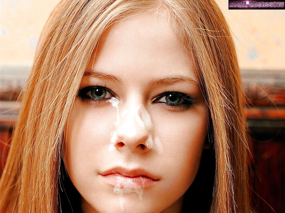 Avril Lavigne éjaculations & Bukkake Partie 2 #27411606