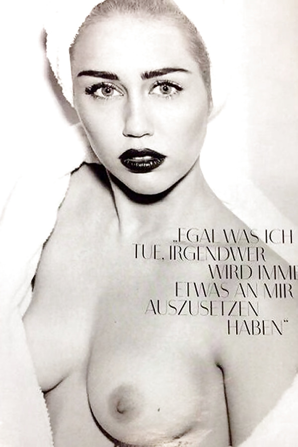 Miley Cyrus topless #35533243