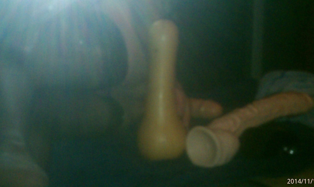 Dick Rambone, Black Dildo, fun with Food, Water Bottle #38723315