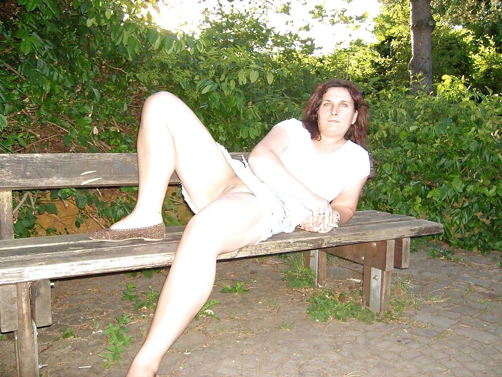 Sluts upskirt and nude on benches #35802465