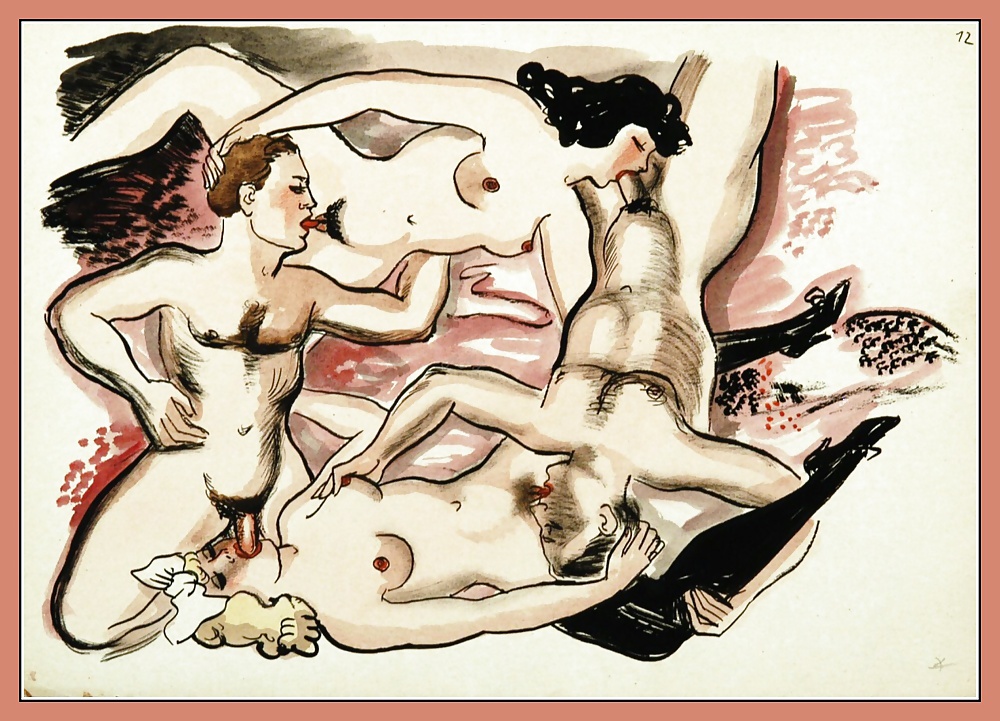 Vintage Erotic Drawings 24 #30325216
